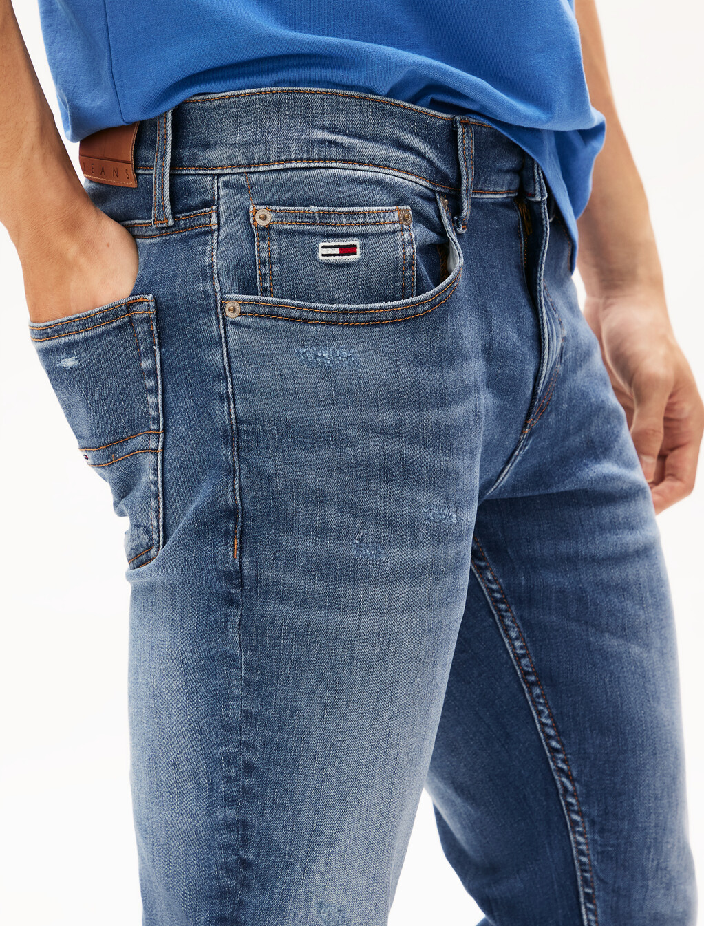 Scanton 修身牛仔褲, Denim Light, hi-res