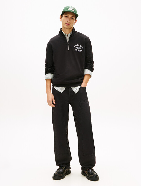 Jaimie Relaxed Twill Carpenter Trousers