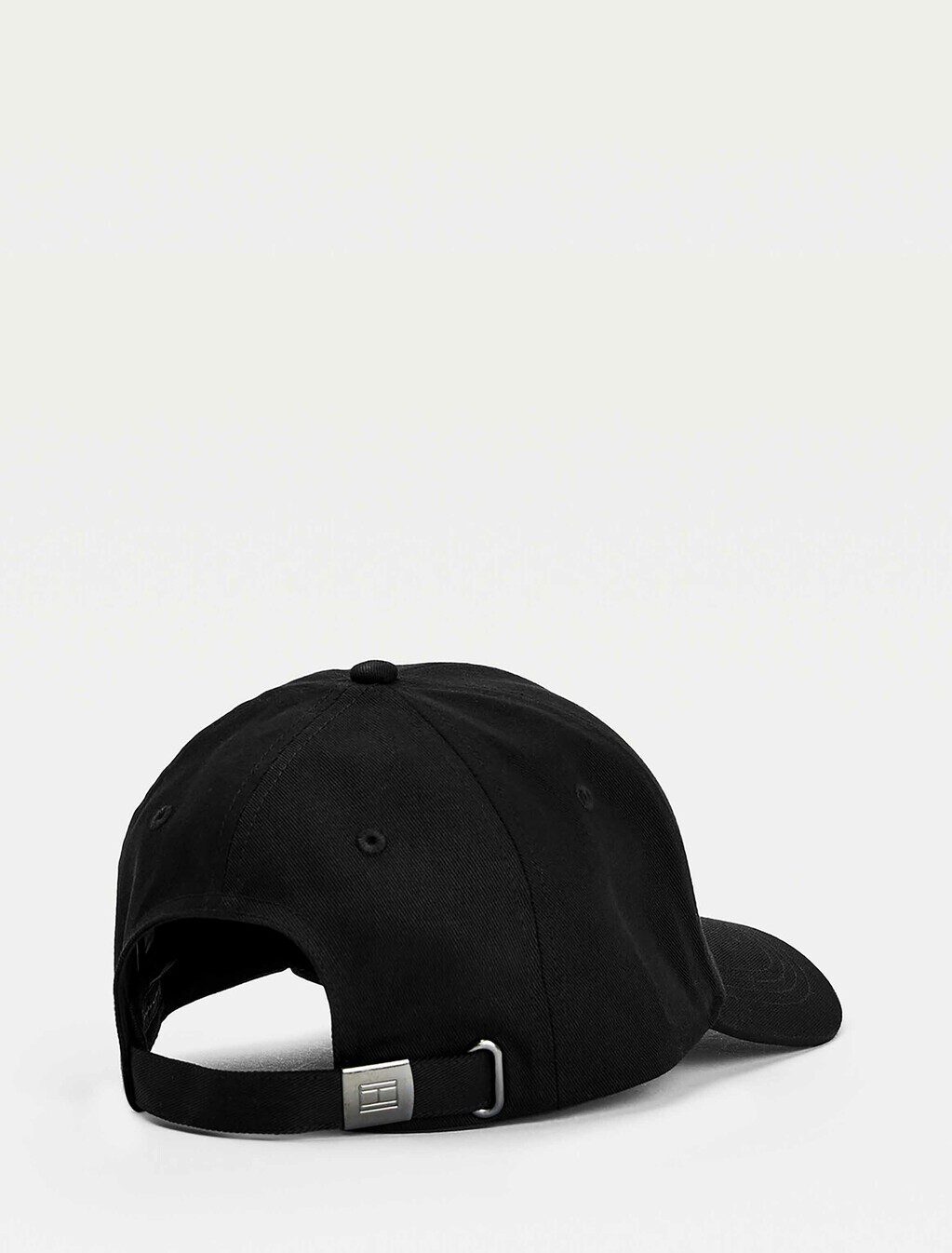 Tommy Hilfiger 經典有機棉棒球帽, Black, hi-res