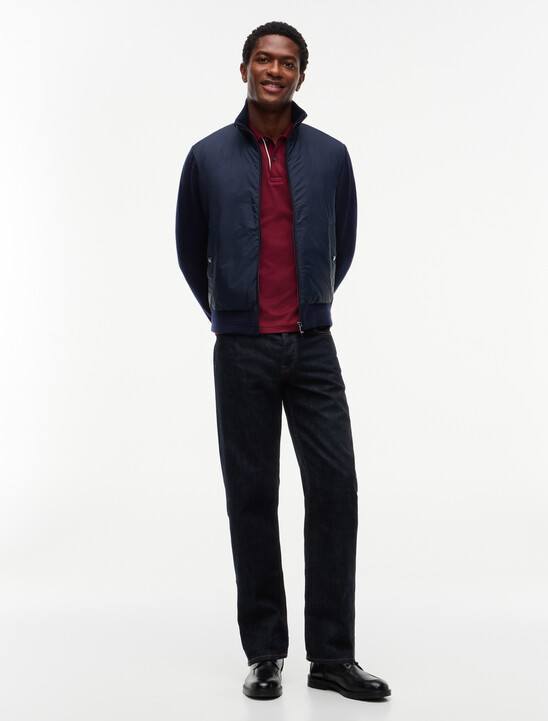 New York Label Wool Blend Jacket