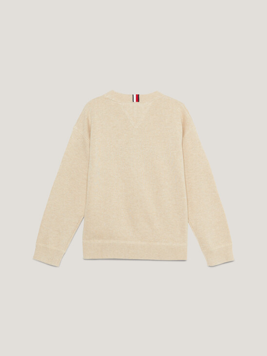 Textured Knit Terry Archive Jumper
