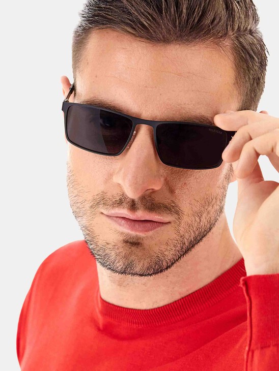 Rectangular Metal Frame Sunglasses Rectangular Metal Frame Sunglasses