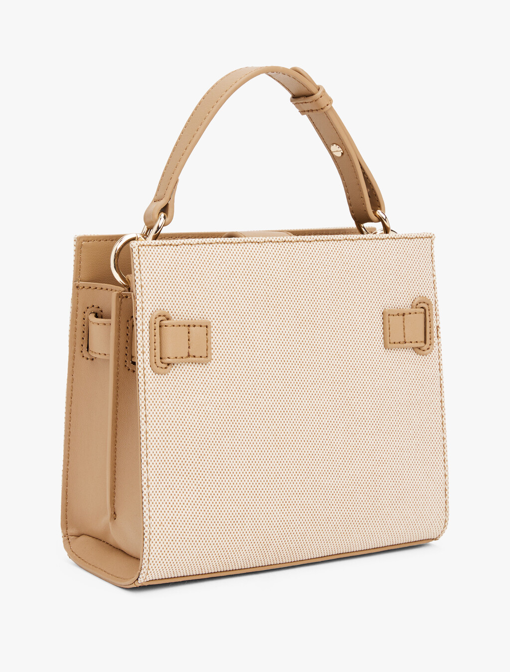 Heritage Canvas Crossbody Satchel, Canvas w/Safari Canvas, hi-res