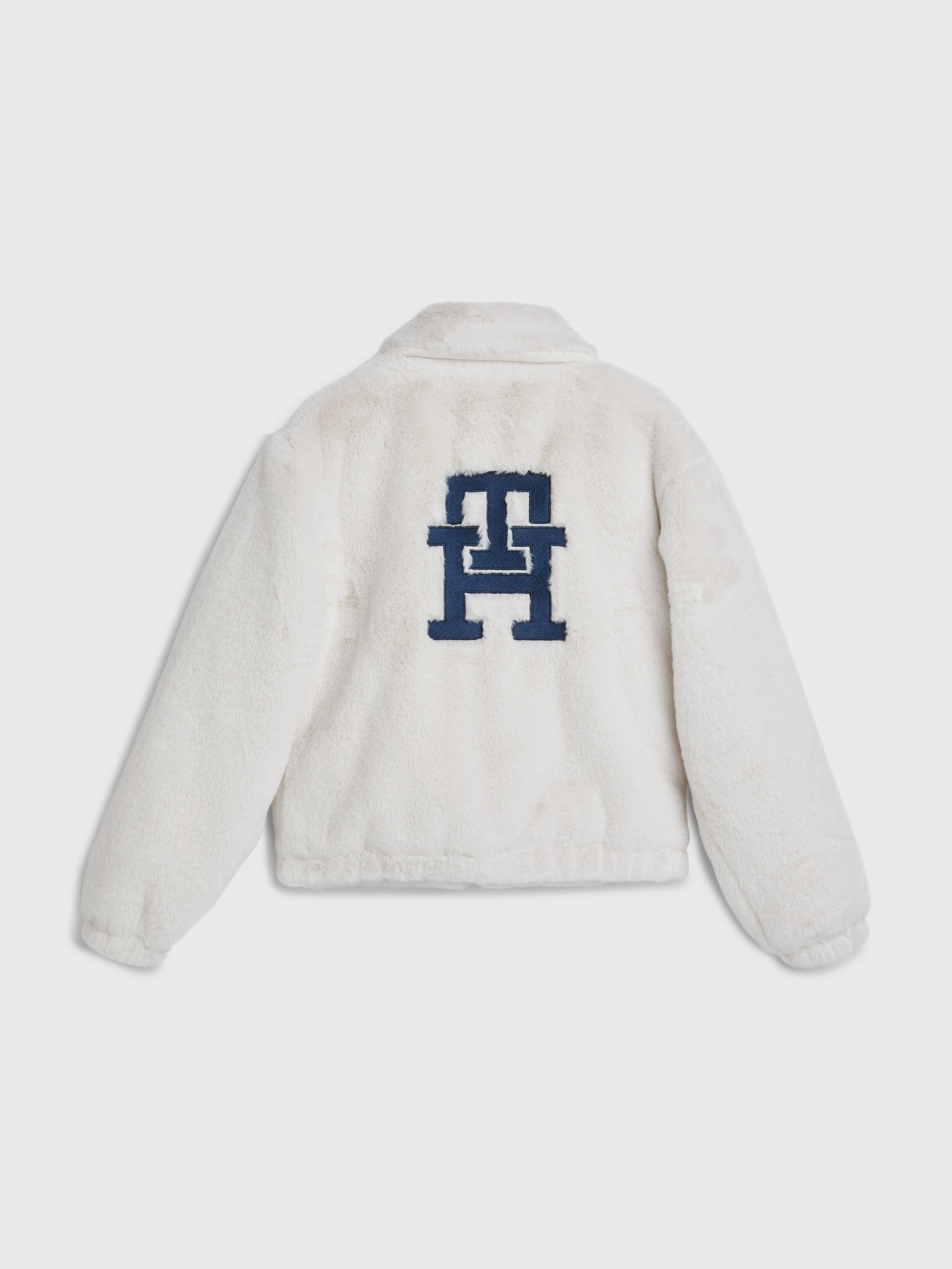 Faux Fur Monogram Jacket yellow Tommy Hilfiger Hong Kong
