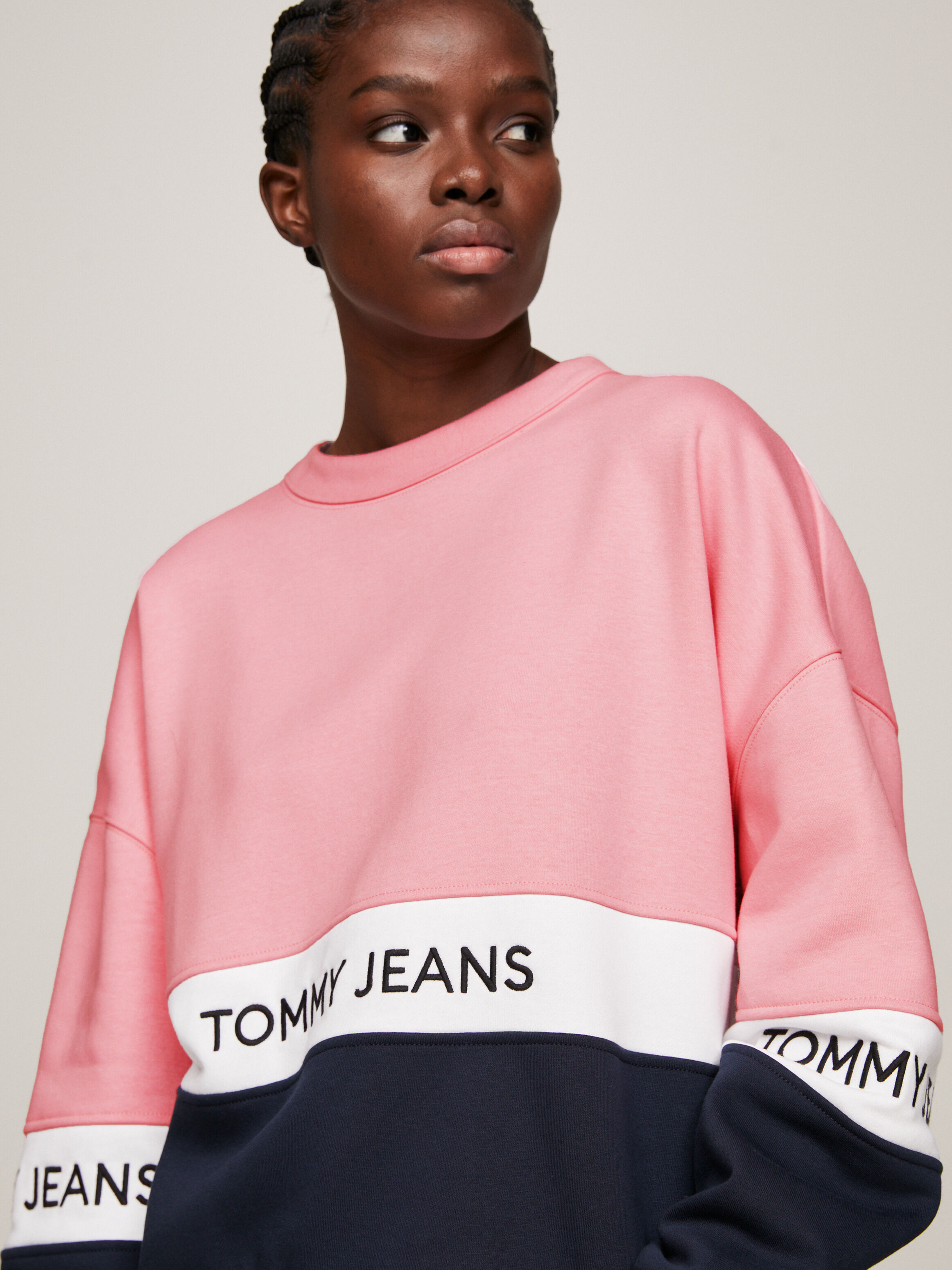 Tommy top pink sweatshirt