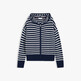 Stripe Dark Blue / Ecru