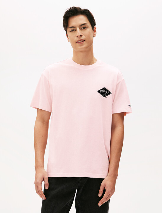 TJM RLX VRSTY GRPHCSPrecious Pink