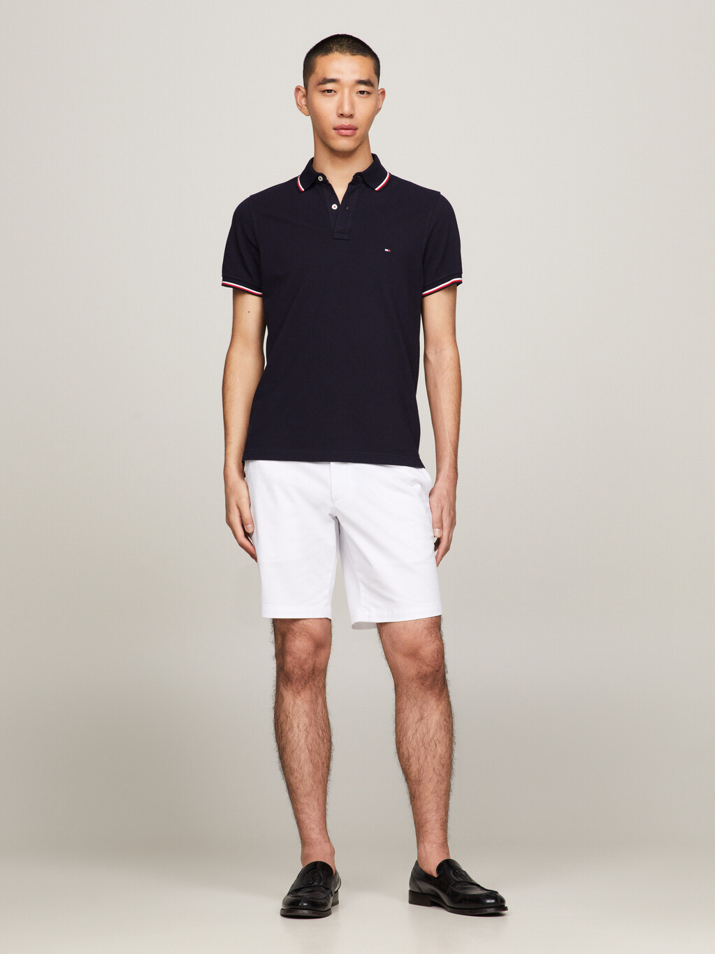 Core Slim Fit Organic Cotton Polo, DESERT SKY, hi-res