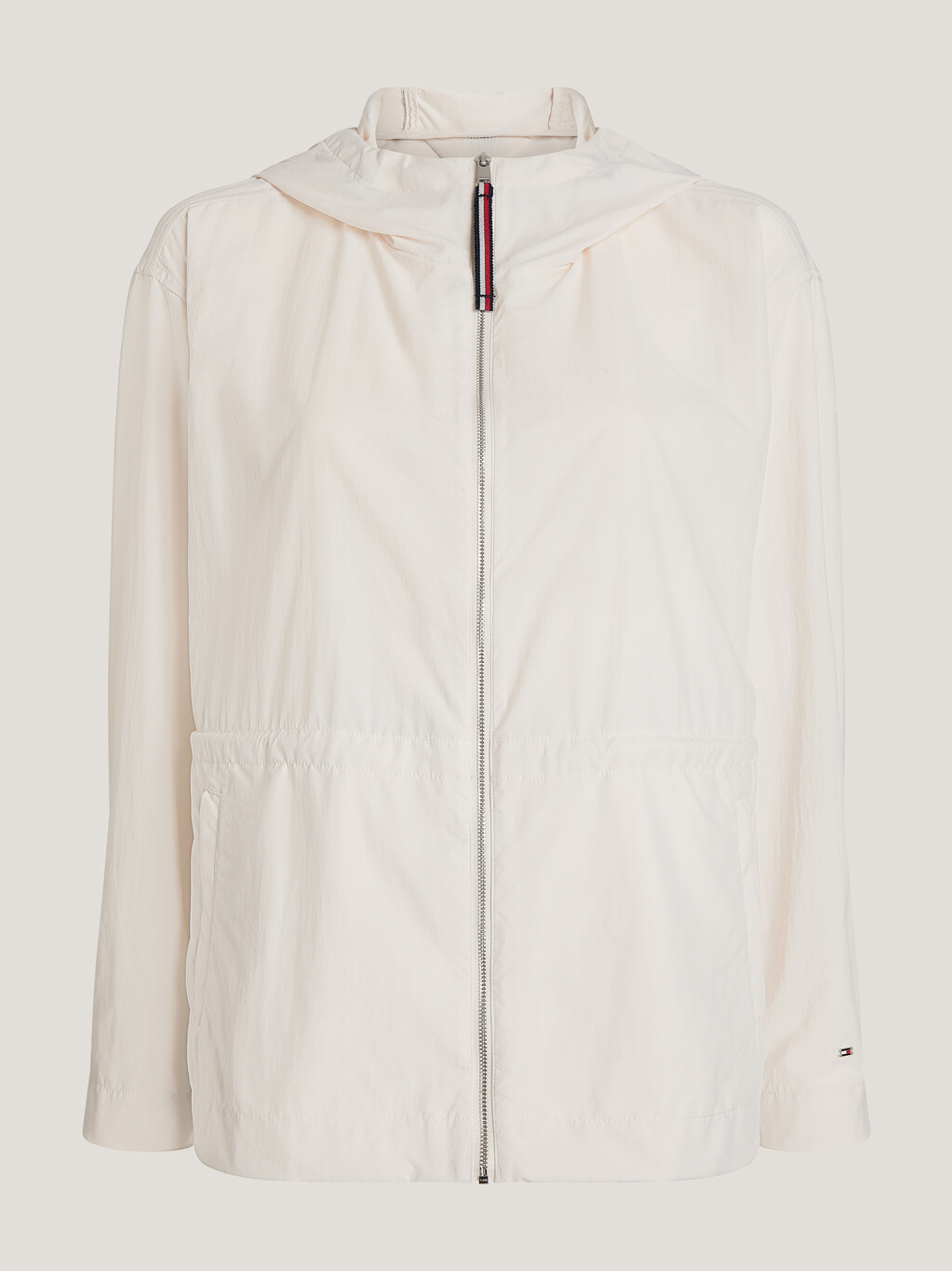 經典條紋拉鍊外套, Weathered White, hi-res