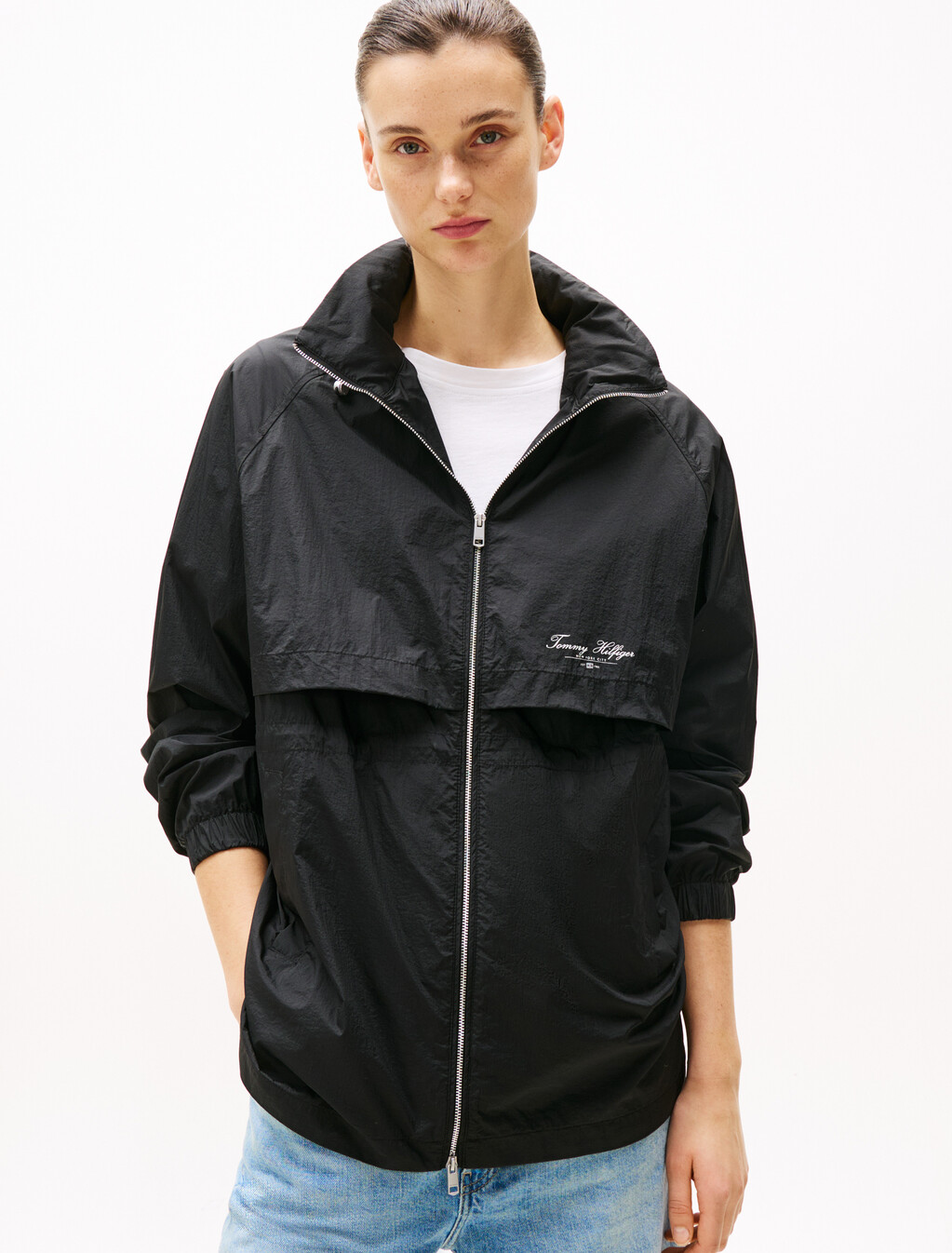 Ultra Lightweight Windbreaker, Black, hi-res