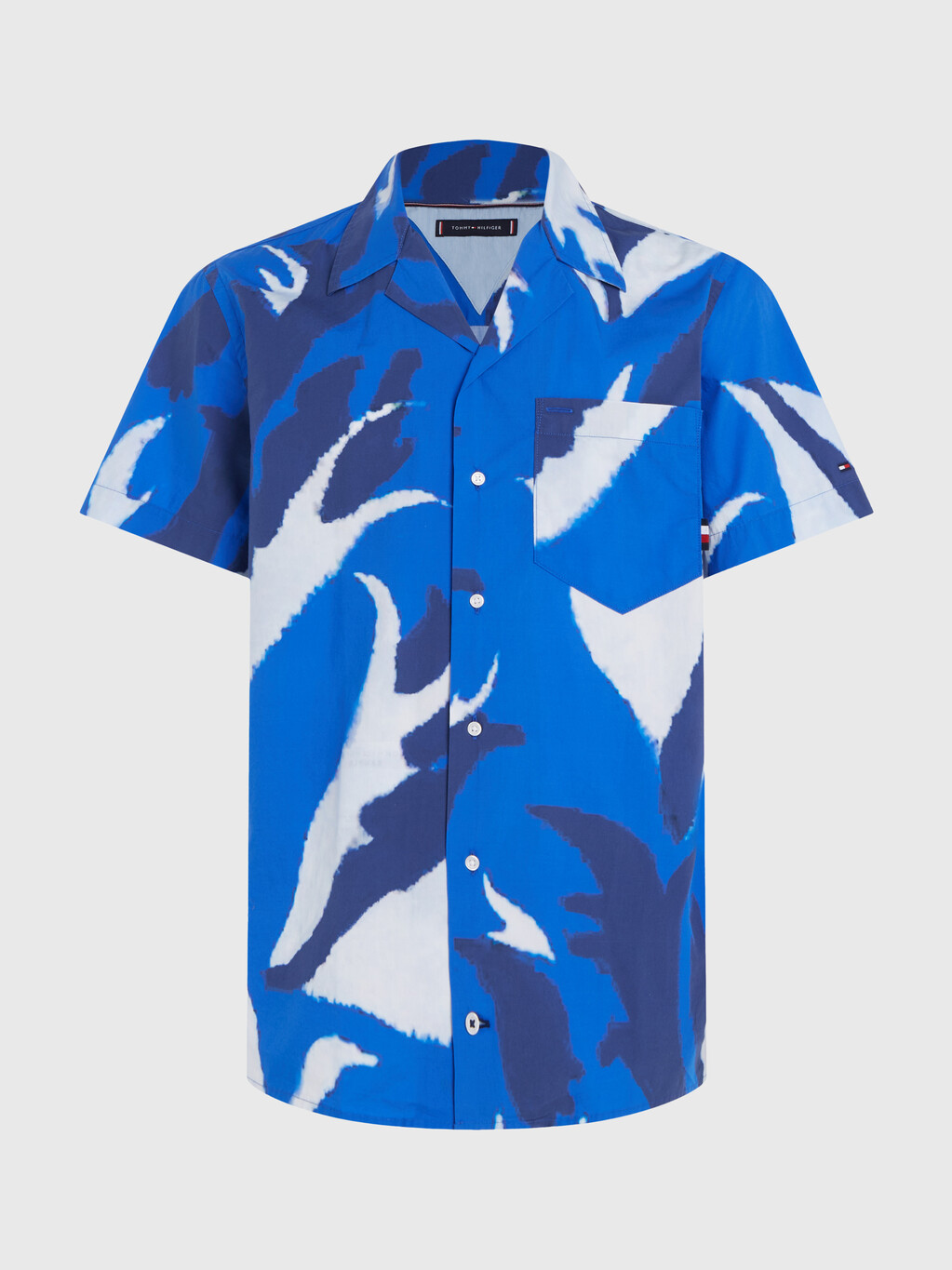 Floral Regular Fit Short Sleeve Shirt, Ultra Blue / Multi, hi-res