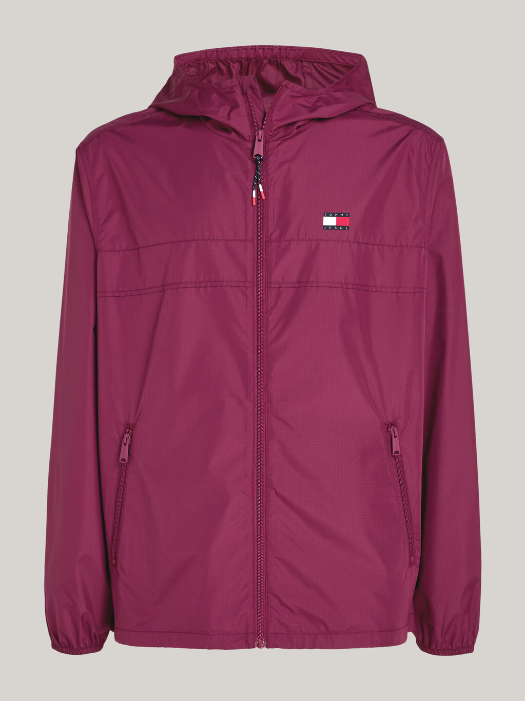 Chicago Zip-Thru Lightweight Windbreaker, Valley Grape, hi-res