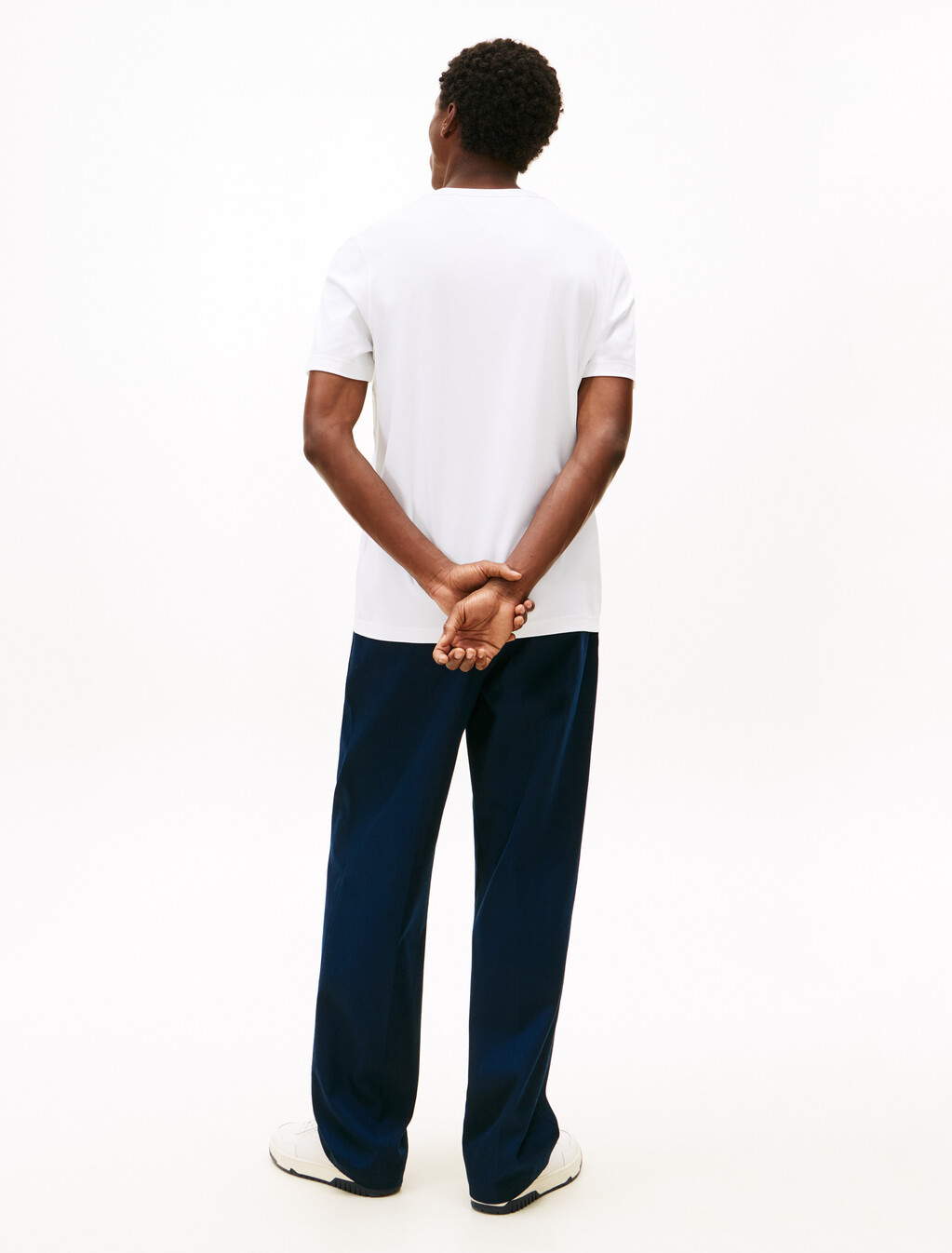 Icon 標誌刺繡短袖 T 恤, White, hi-res