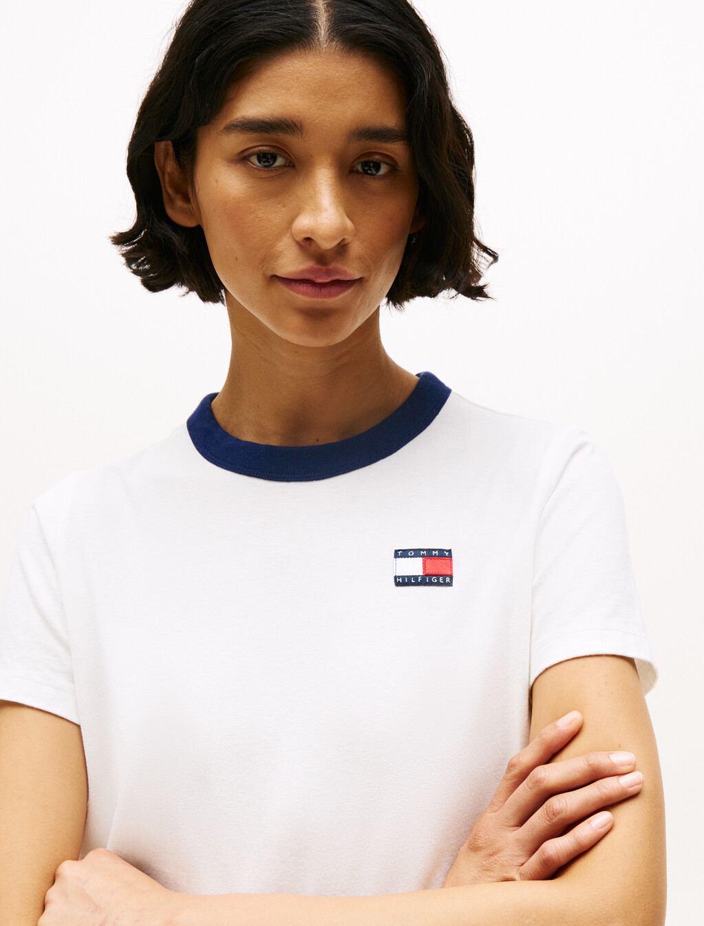 Hilfiger Sailing Relaxed Back Logo T-Shirt, Ecru, hi-res