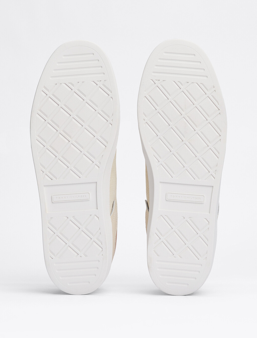 TH Monogram Colour-Blocked Trainers, Muslin/Claystone, hi-res