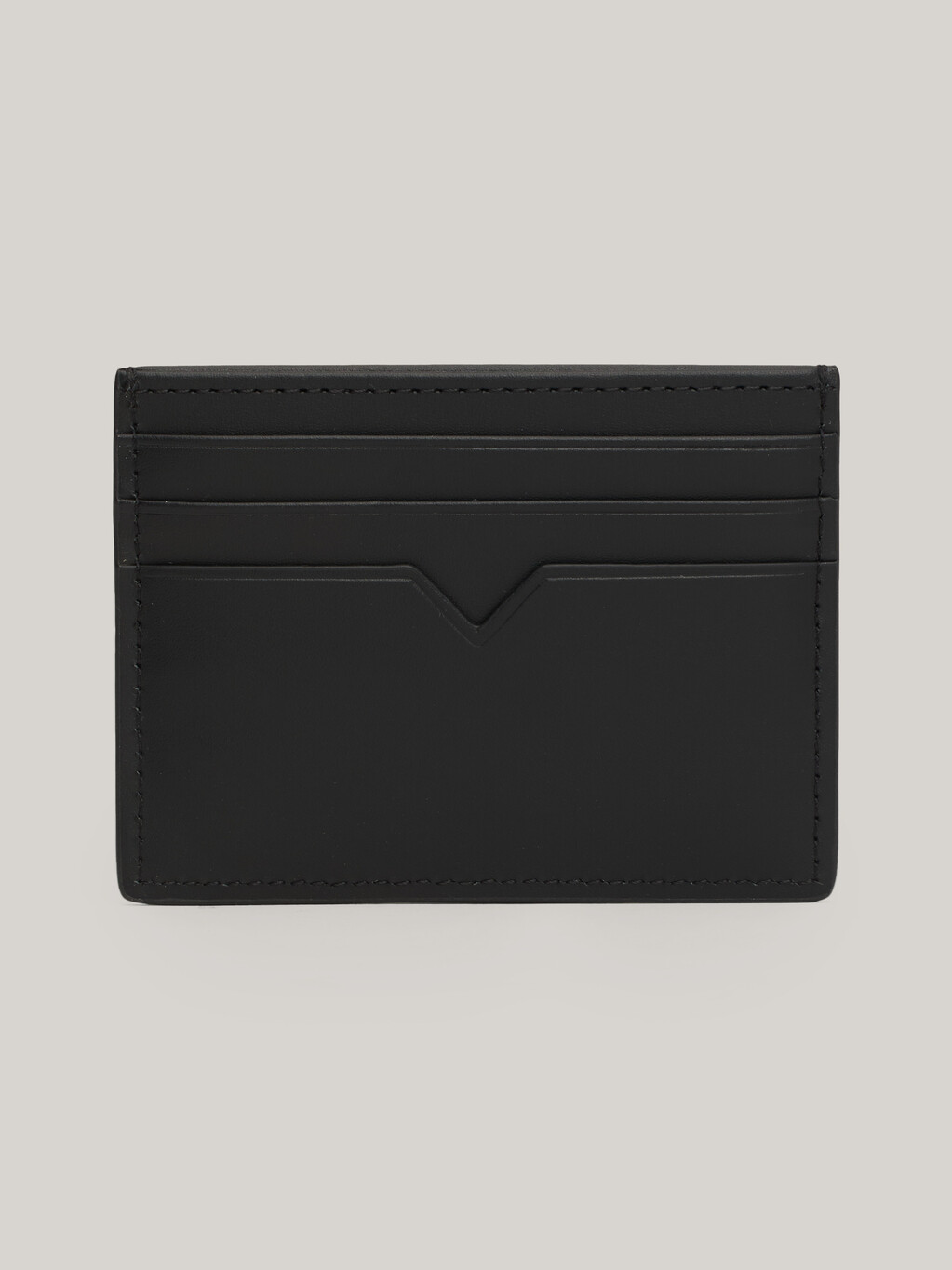 Corporate Leather Credit Card Holder, Black, hi-res