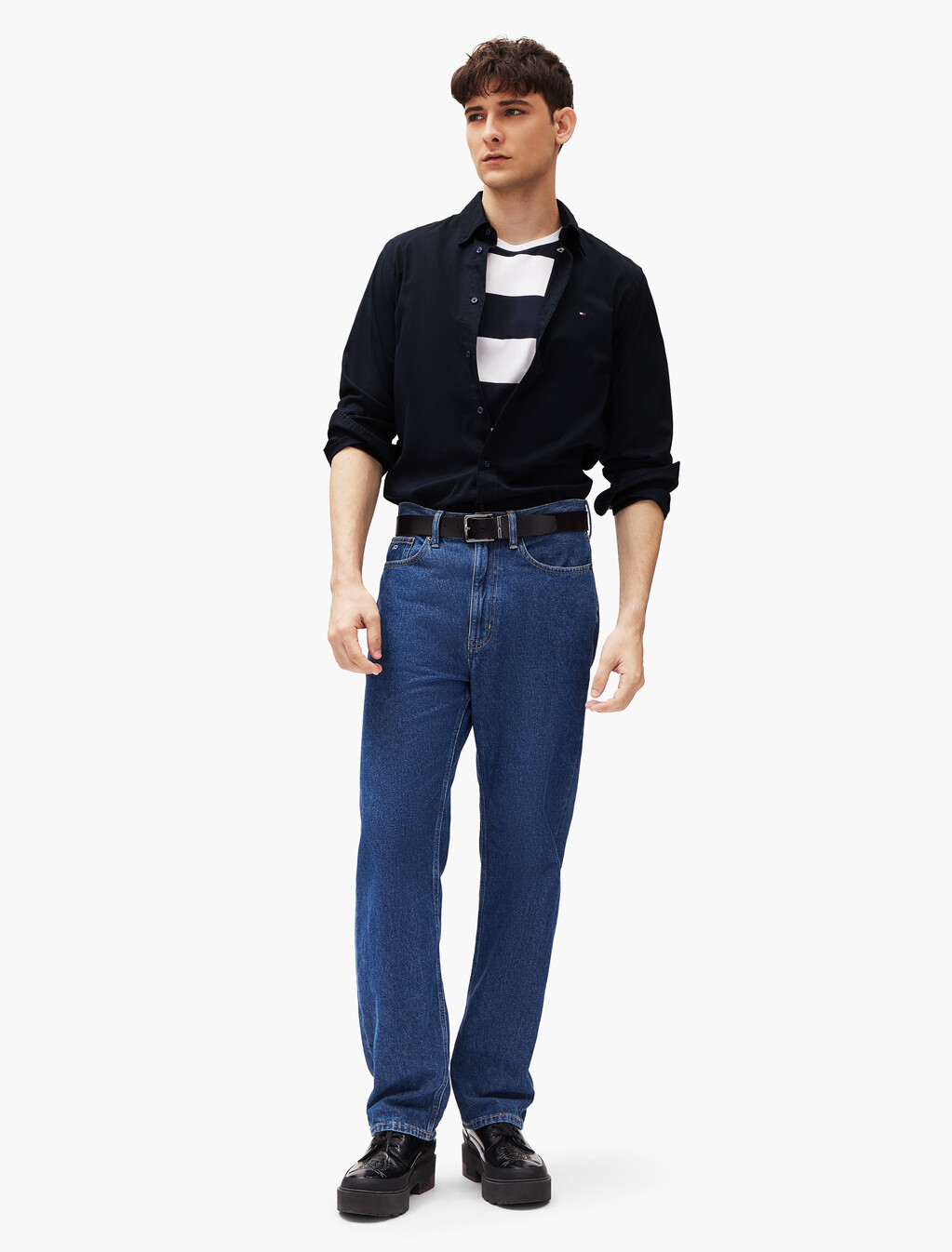 Core Flex 彈性府綢恤衫, Desert Sky, hi-res