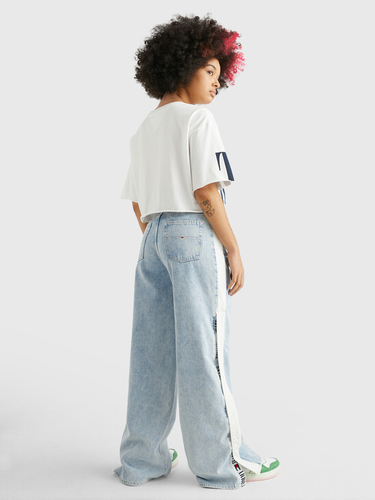 Claire High Rise Wide Recycled Jeans
