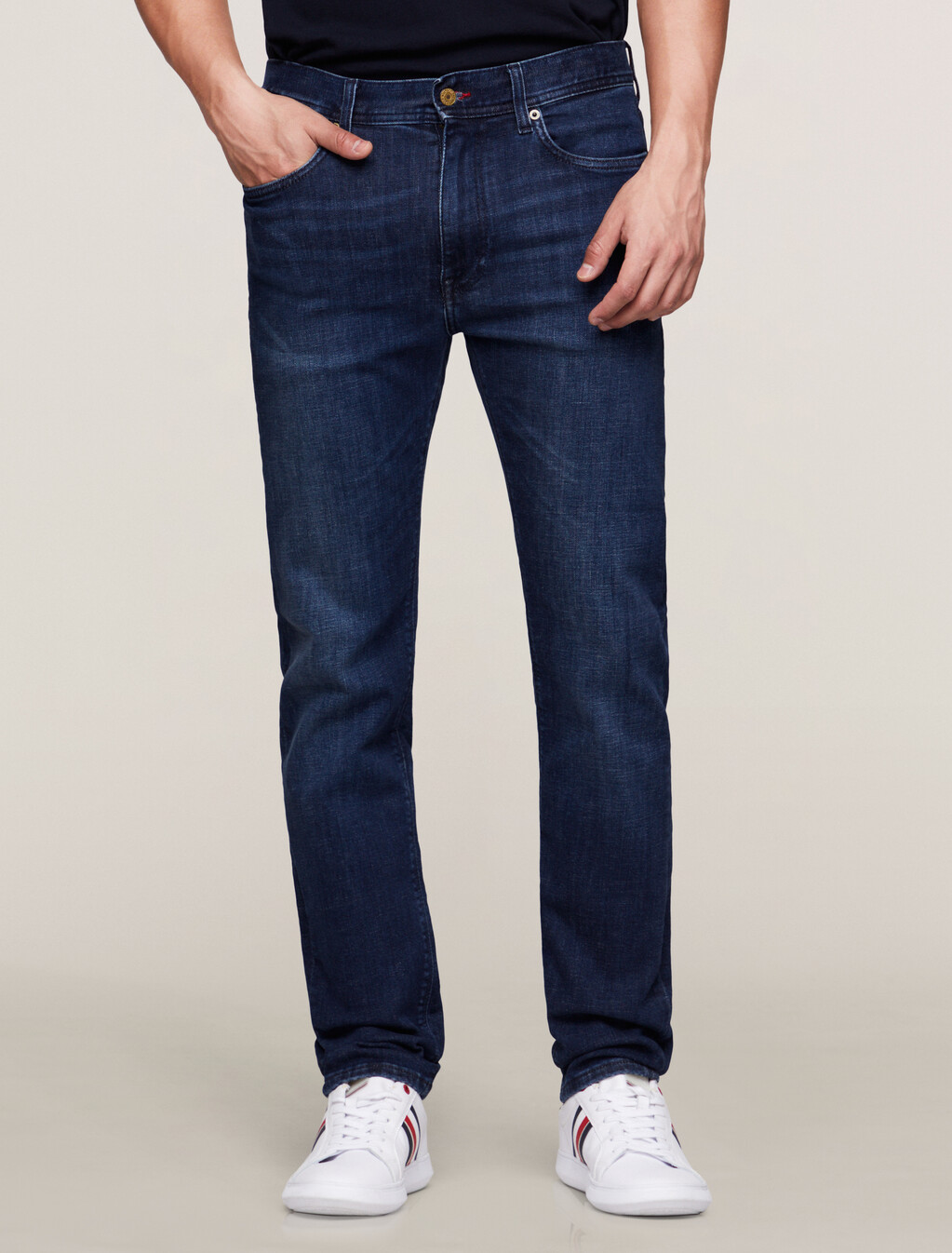 Denton Straight Jeans, Bridger Indigo, hi-res