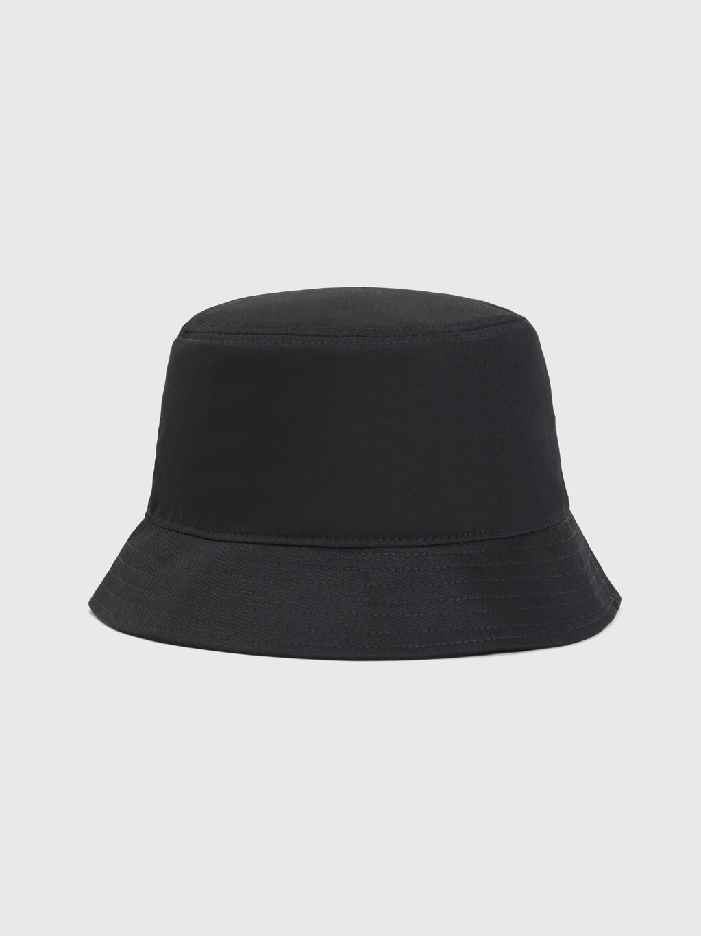 純有機棉旗幟漁夫帽, Black, hi-res
