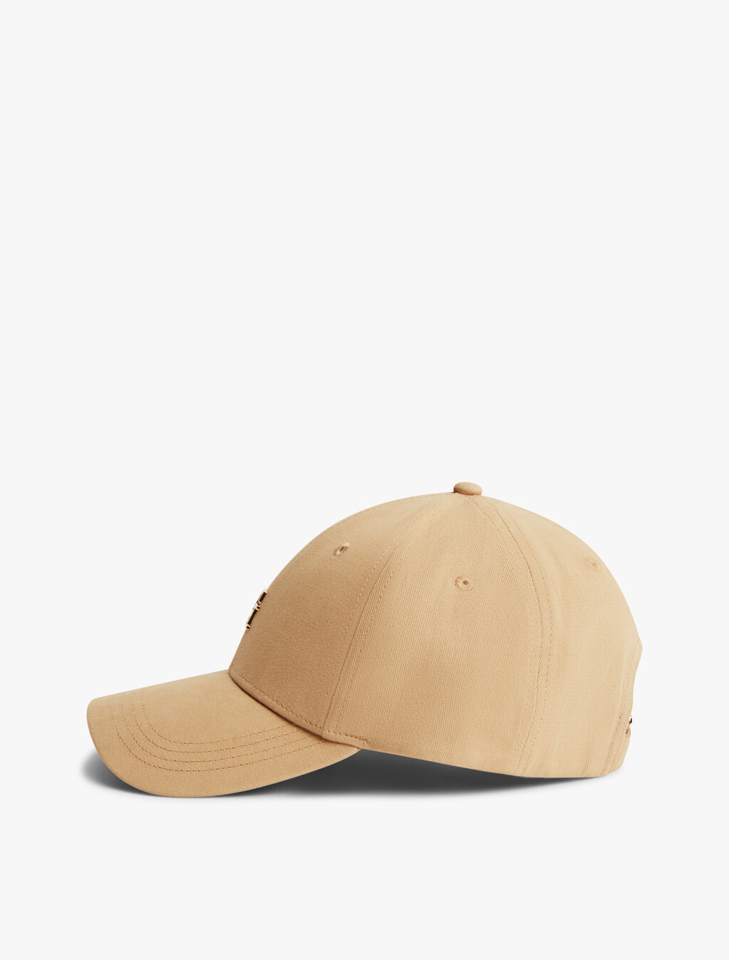 Monogram Applique Cap, Classic Khaki, hi-res