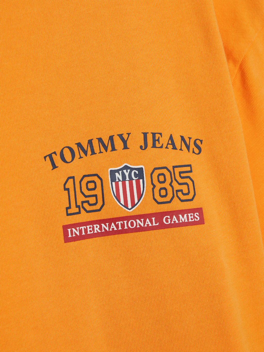 TJ x INTERNATIONAL GAMES 標誌 T 恤, College Gold, hi-res