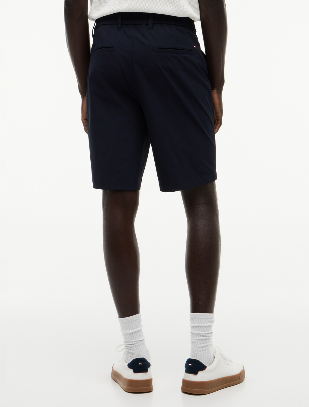 Tech Elasticated Chino Shorts, Desert Sky, hi-res