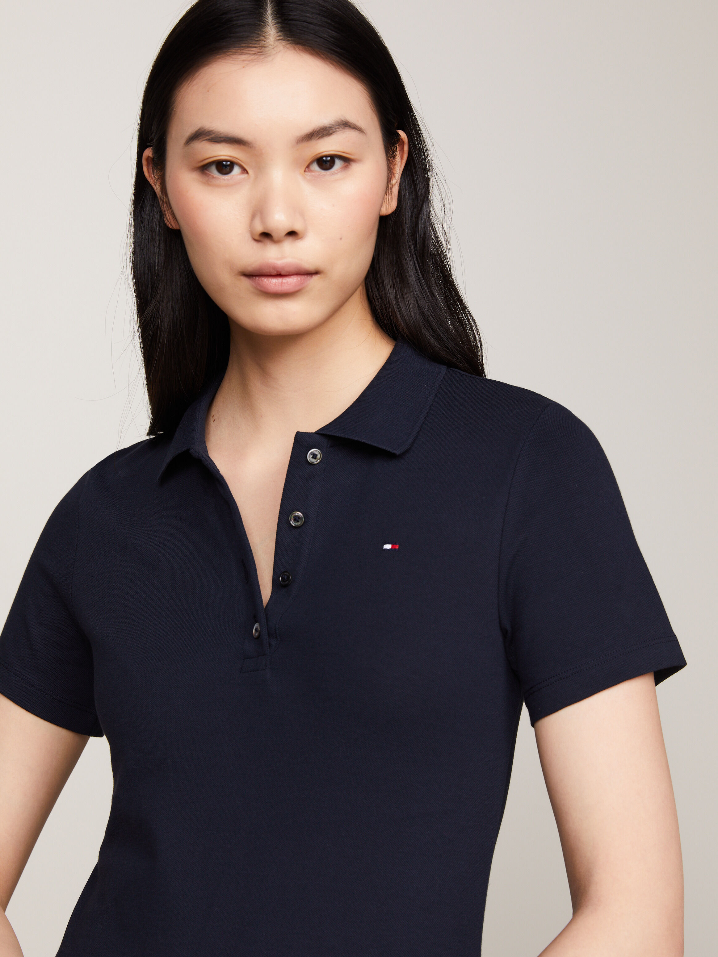 1985 Slim Pique Polo Dress