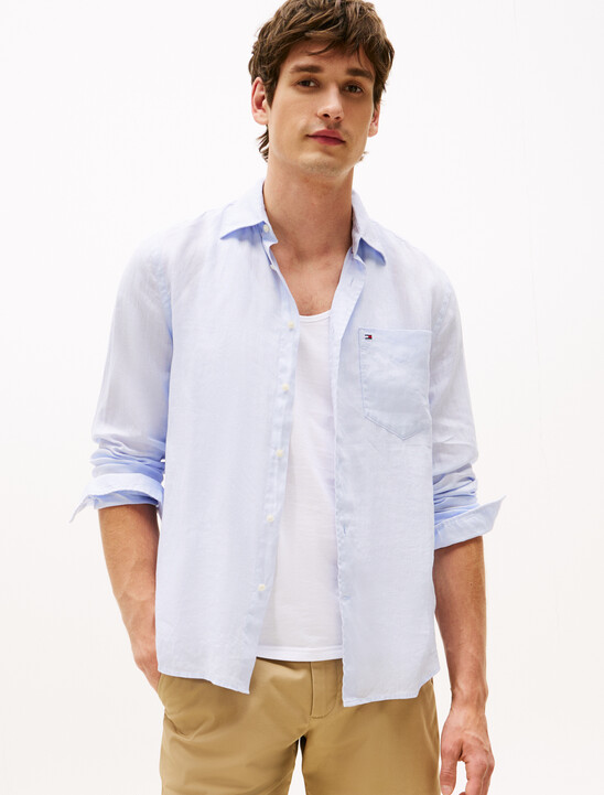 Piece Dye Linen Shirt