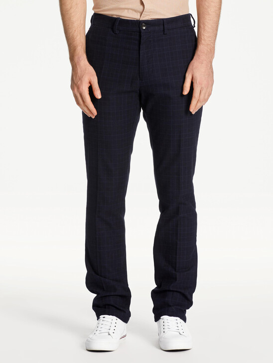 DENTON BRUSHED CHECK PANTS DENTON BRUSHED CHECK PANTS
