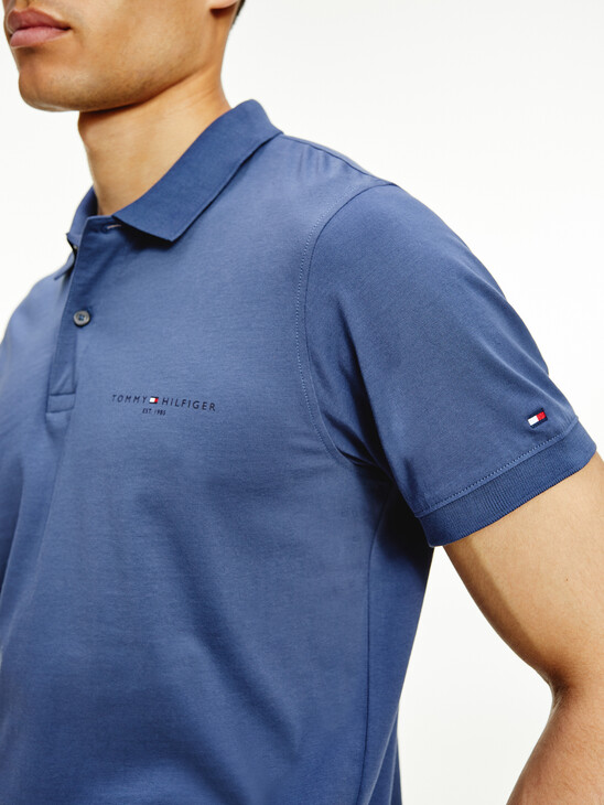 Slim Fit 1985 Logo Jersey Polo Slim Fit 1985 Logo Jersey Polo