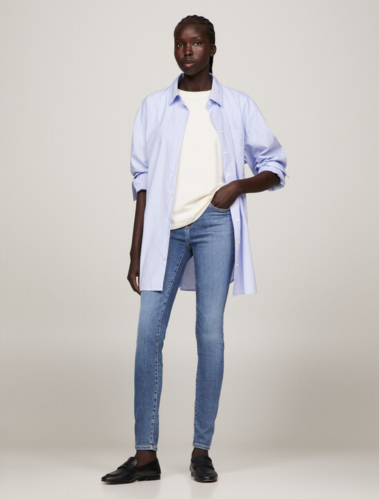 TH Flex Como Melany Mid Rise Skinny Jeans