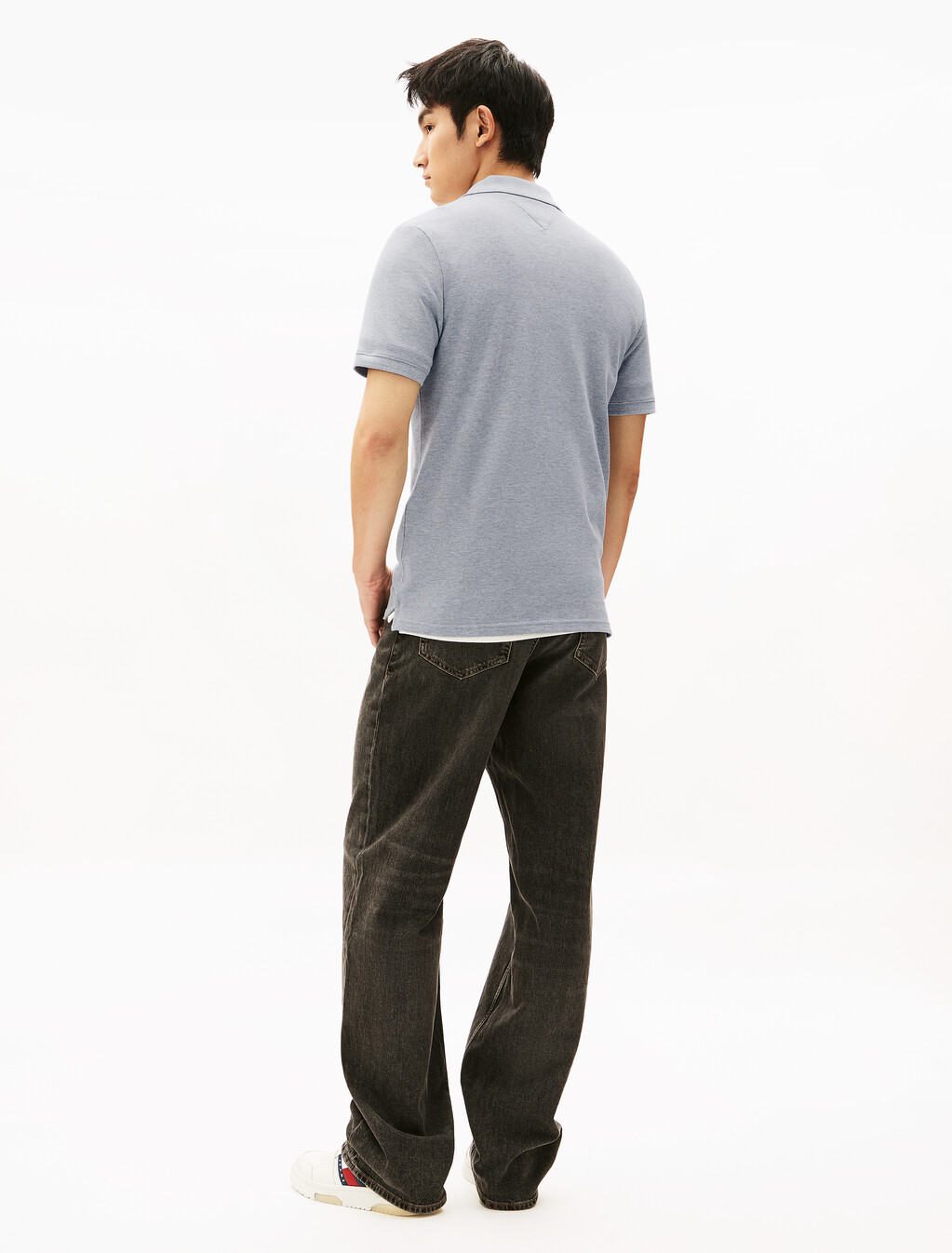 Casual Cool Essential Polo, Grey Htr, hi-res