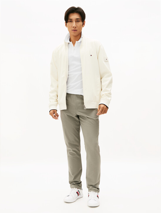 Color Block Undercollar Polo