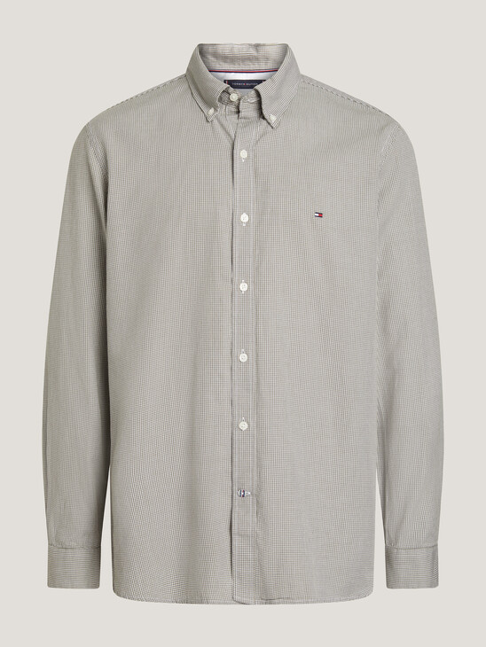 Micro Check Regular Fit Shirt