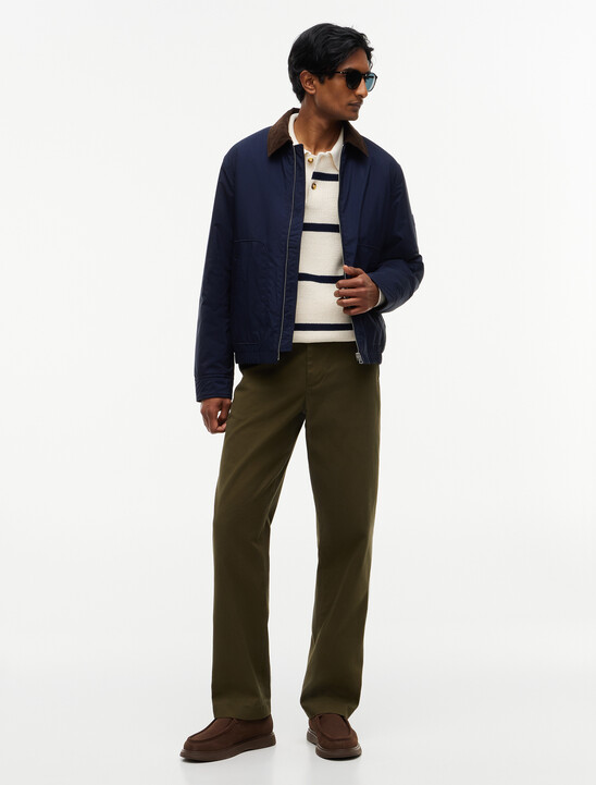 Padded Ripstop Zip-Thru Ivy Jacket