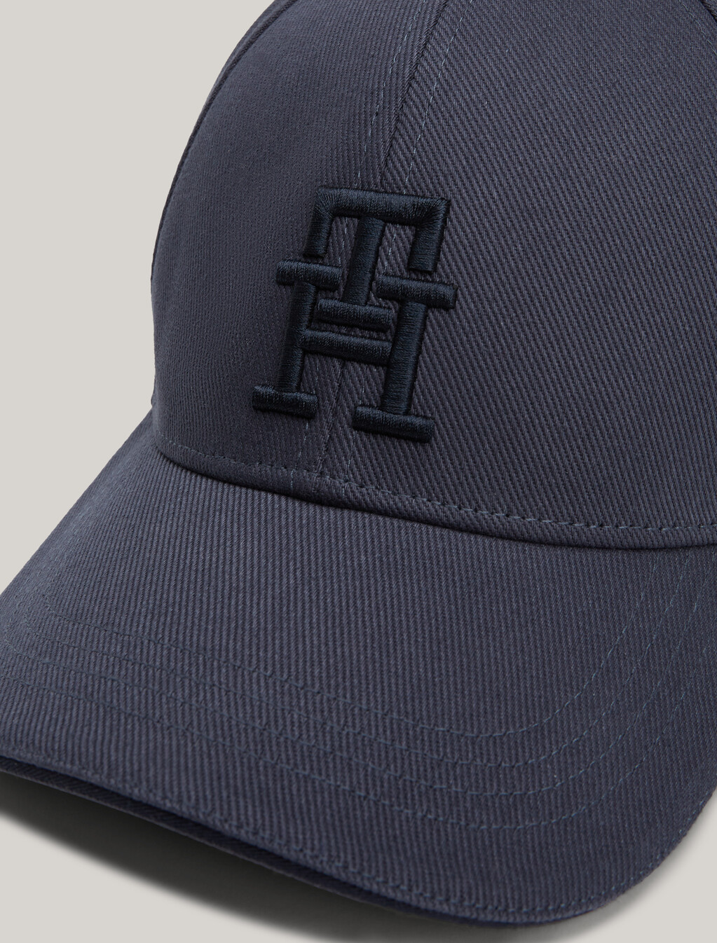 TH Monogram Embroidery Six-Panel Cap, Aegean Sea, hi-res