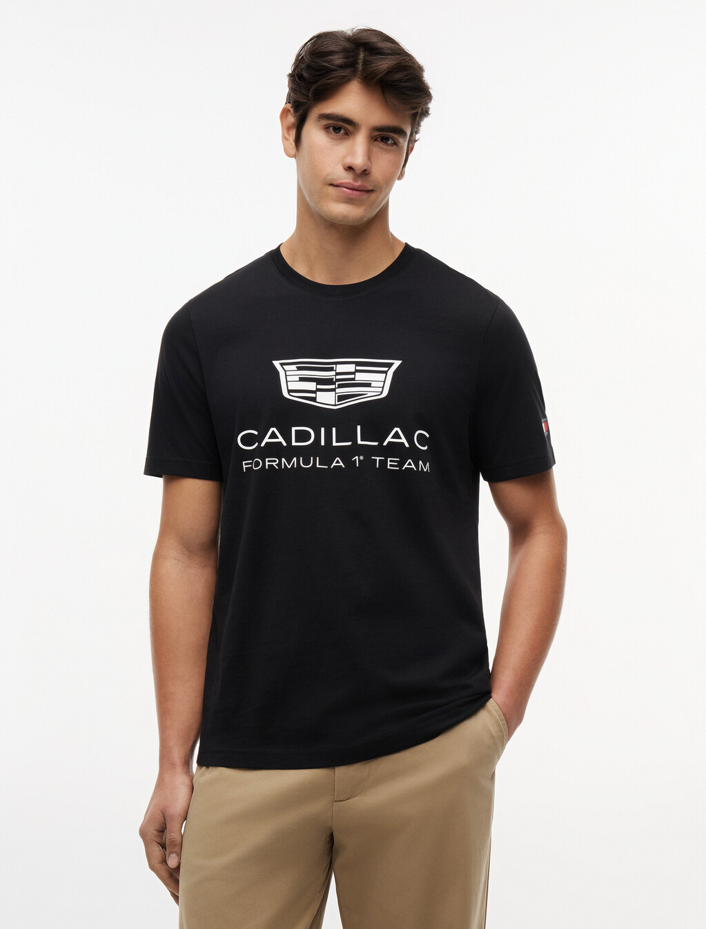 TH x Cadillac Formula 1&reg; 車隊標誌 T 恤, Black, hi-res