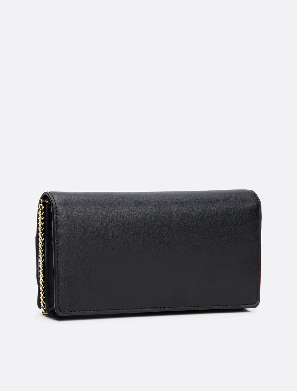 Heritage Chain Strap Clutch, Black, hi-res