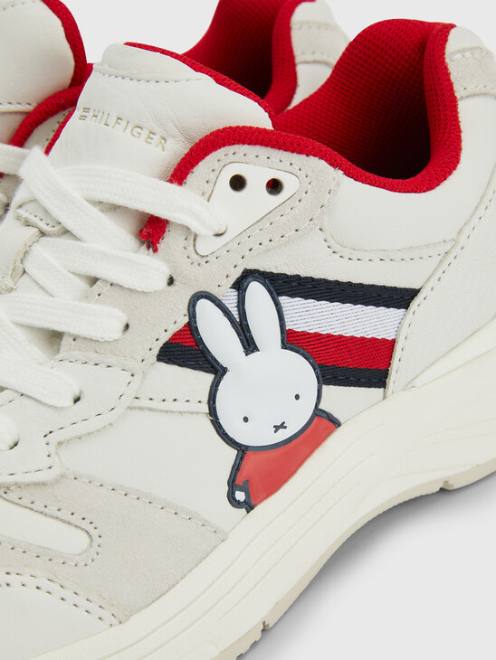 TOMMY X MIFFY LEATHER TRAINER