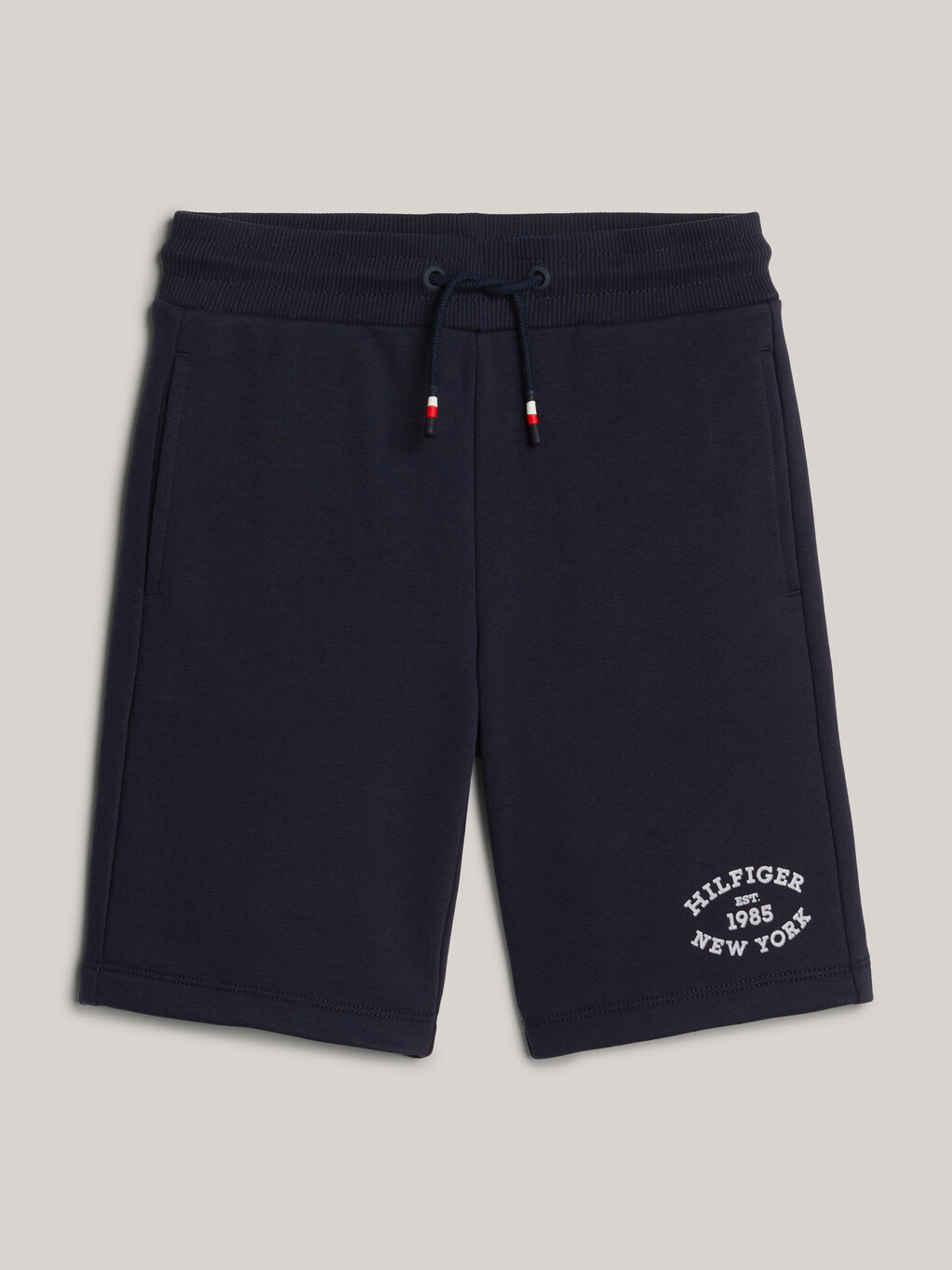 Hilfiger Monotype Flock Logo Sweat Shorts, Desert Sky, hi-res