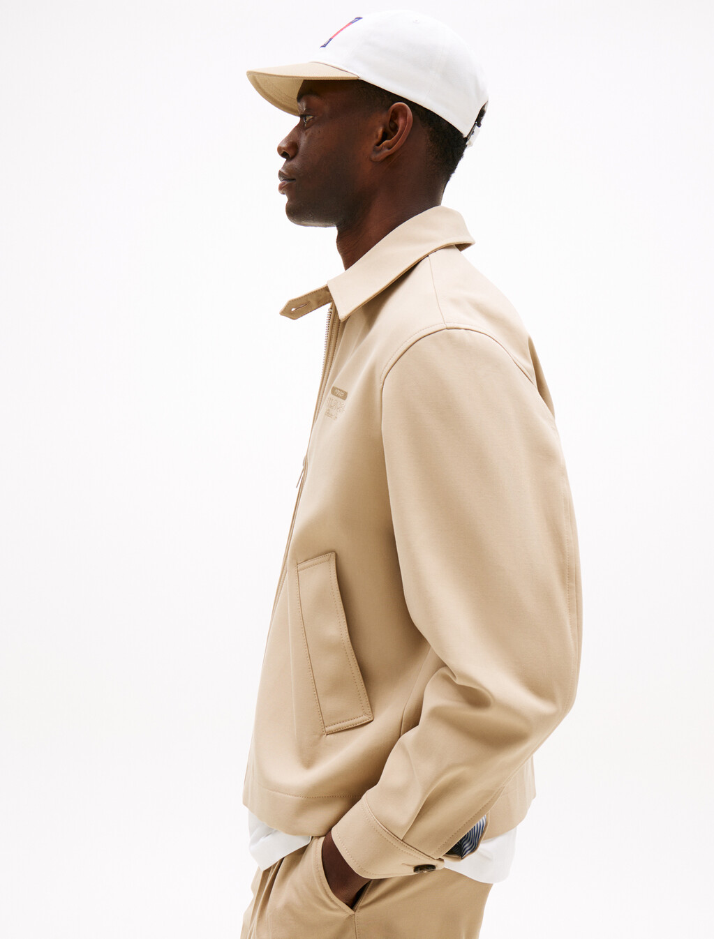 The APXGP Collection Tonal Embroidery Ivy Jacket, Camel, hi-res