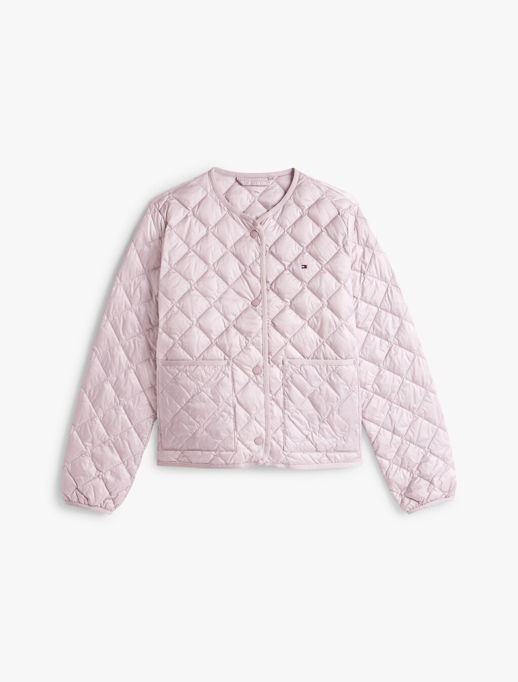 Lightweight Down Quilted Jacket, Lilac Dusk, hi-res