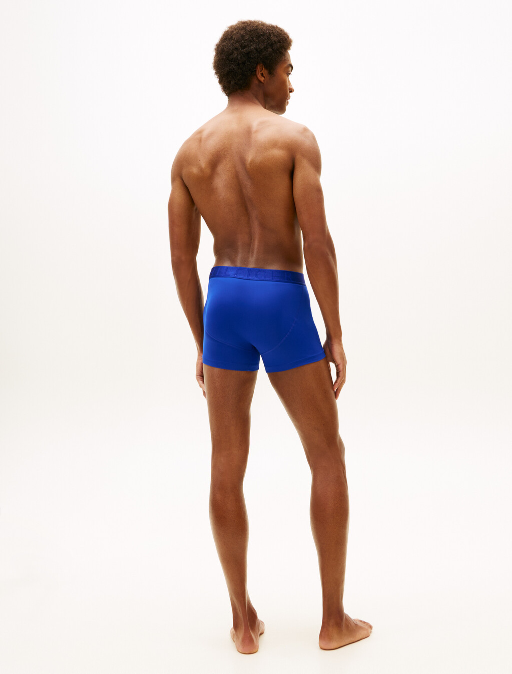 3-Pack Metallic Waistband Trunks, Blk/Wge Blu/Antq Silver, hi-res