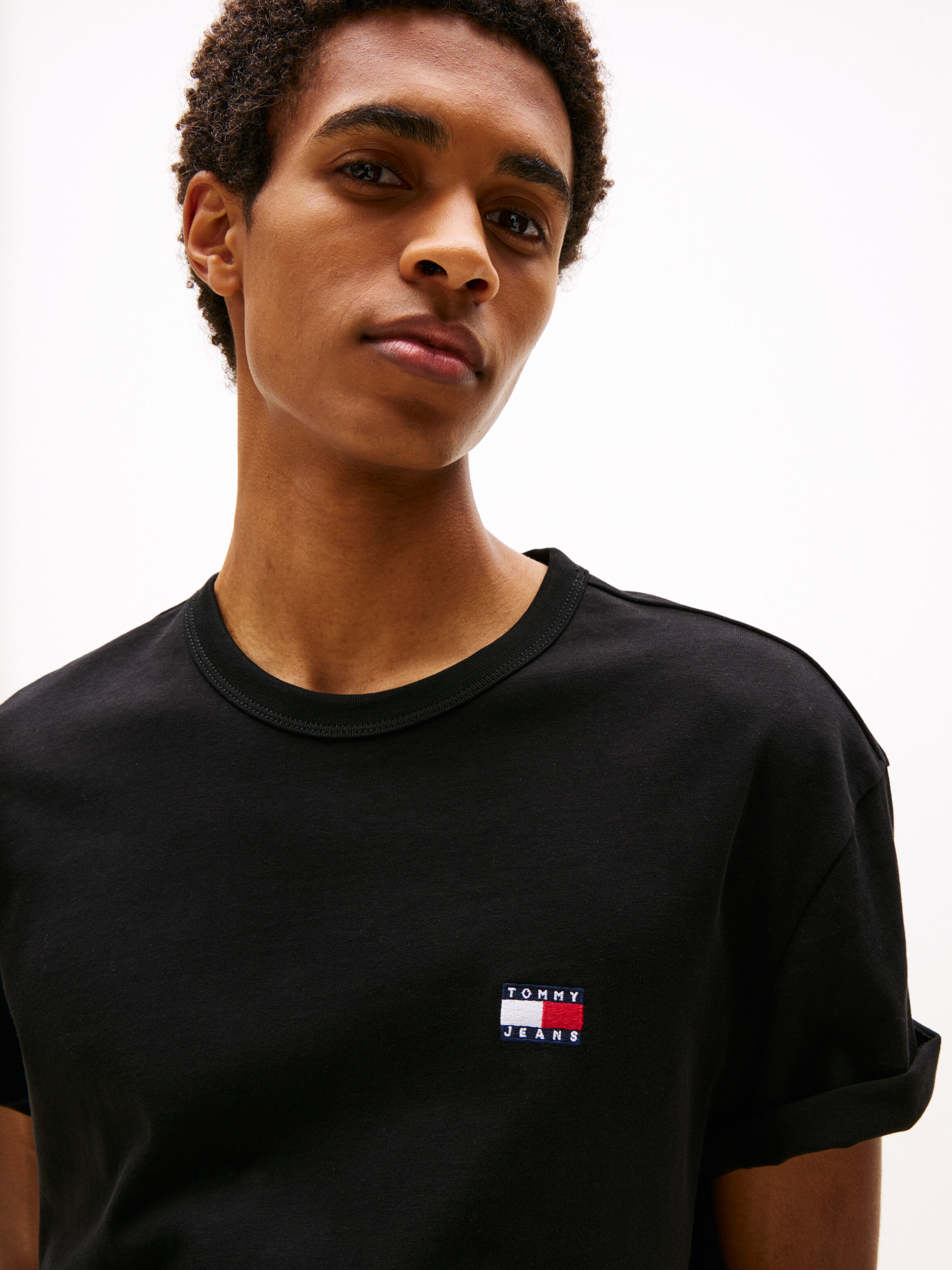 Tommy Badge Crew Neck T Shirt