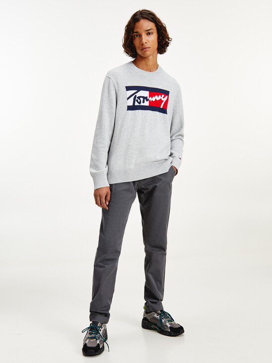 Crew Neck Relaxed Fit Jumper