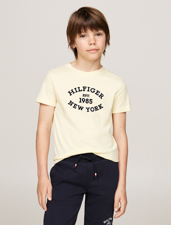 Hilfiger Monotype 植絨標誌 T 恤