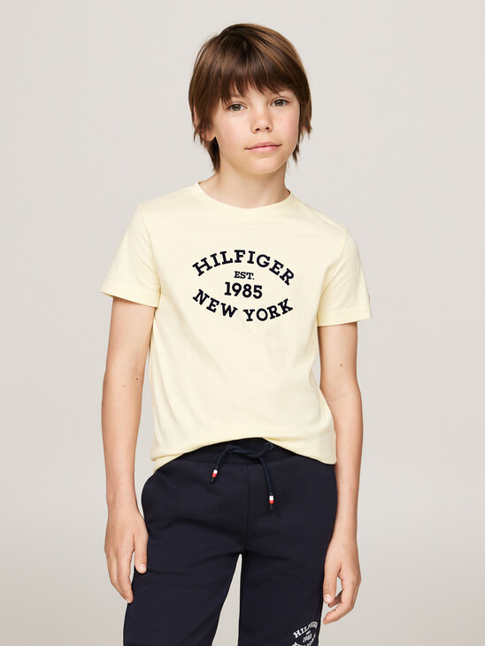 Hilfiger Monotype 植絨標誌 T 恤
