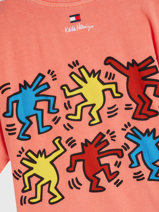 Tommy X Keith Haring 中性寬鬆版型 T 裇