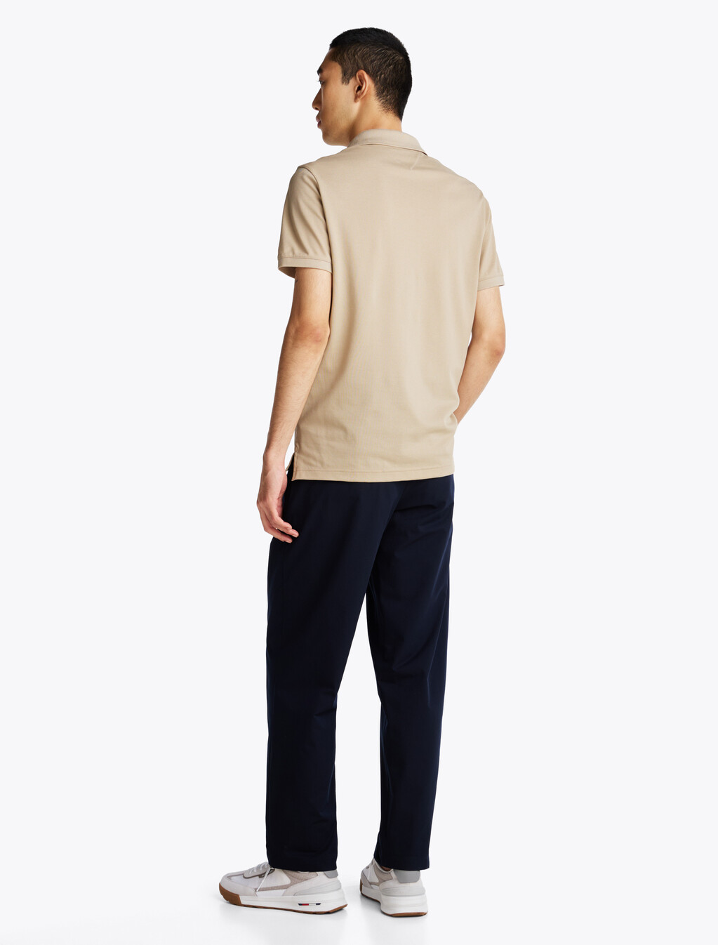 Regular Fit Logo Embroidery Polo Shirt, Sandalwood, hi-res